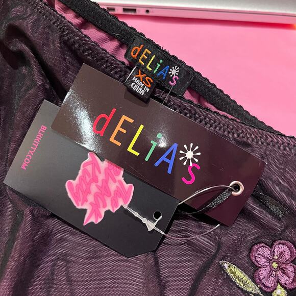 Dolls Kill dELiA*s Reckless Serenade Mini Skirt XS NWT - Picture 11 of 13
